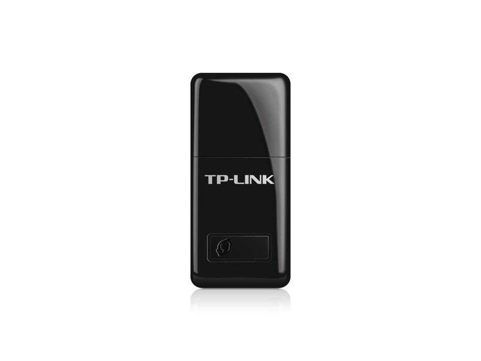 Безжичен адаптер TP-LINK TL-WN823N, 300 Mbps, USB, Вградена антенана ниска цена с бърза доставка - BestPC.BG