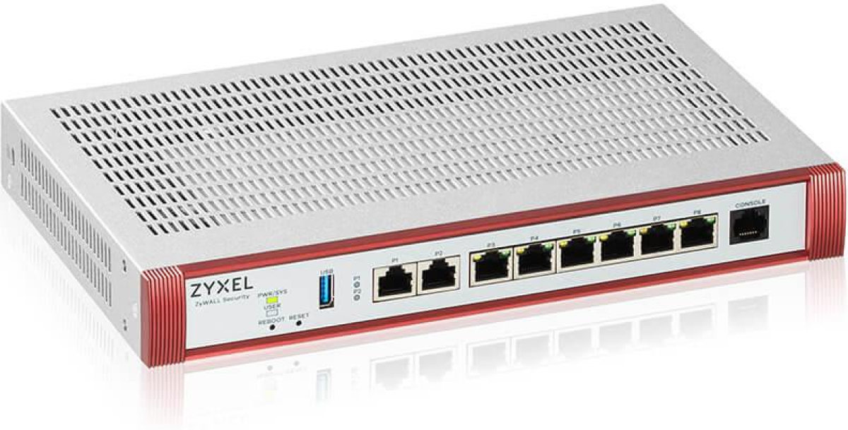 Рутер/Маршрутизатор Защитна стена ZYXEL USG FLEX 200H 2x2.5Gbps 6x1Gbps, 1xUSB, без лицензна ниска цена с бърза доставка - BestPC.BG