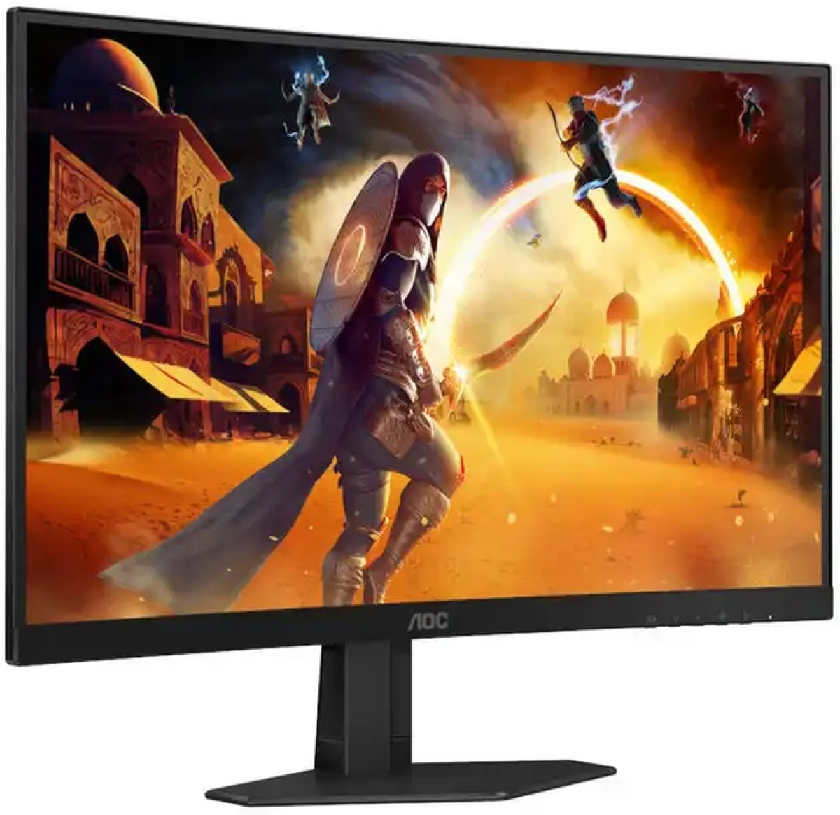Монитор Геймърски AOC C27G4ZXE, 27" Curved 1500R, VA, WLED, 1920x1080@280Hz, 1ms GtG, 300cd m-2на ниска цена с бърза доставка - BestPC.BG