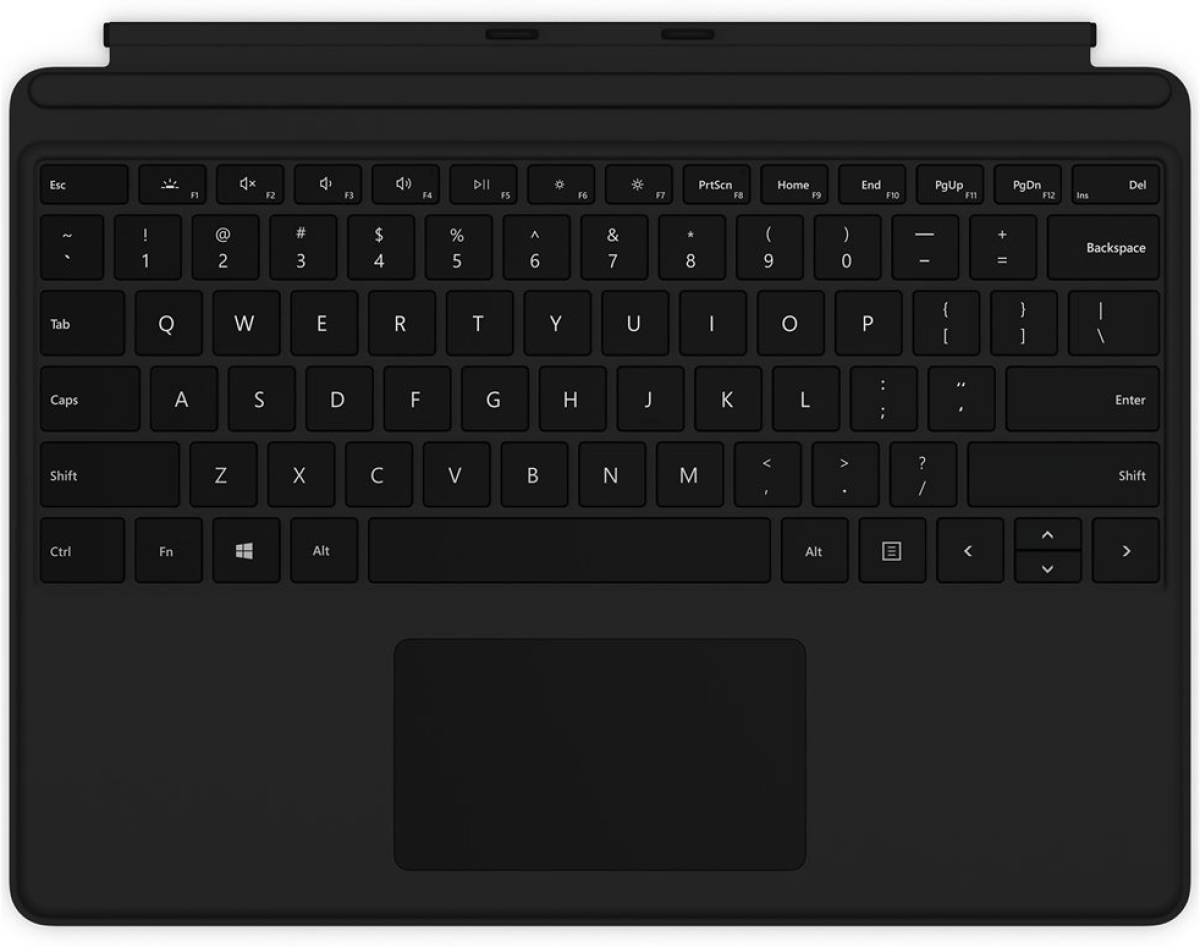Клавиатура MICROSOFT Surface Pro KB SC English International Black CEE EM 1 License, Чернана ниска цена с бърза доставка - BestPC.BG