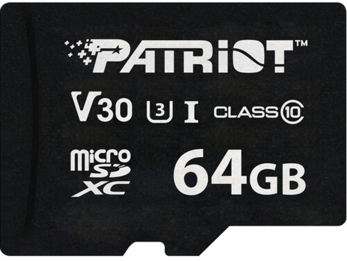 Patriot VX Series 64GB micro SDXC V30на ниска цена с бърза доставка - BestPC.BG