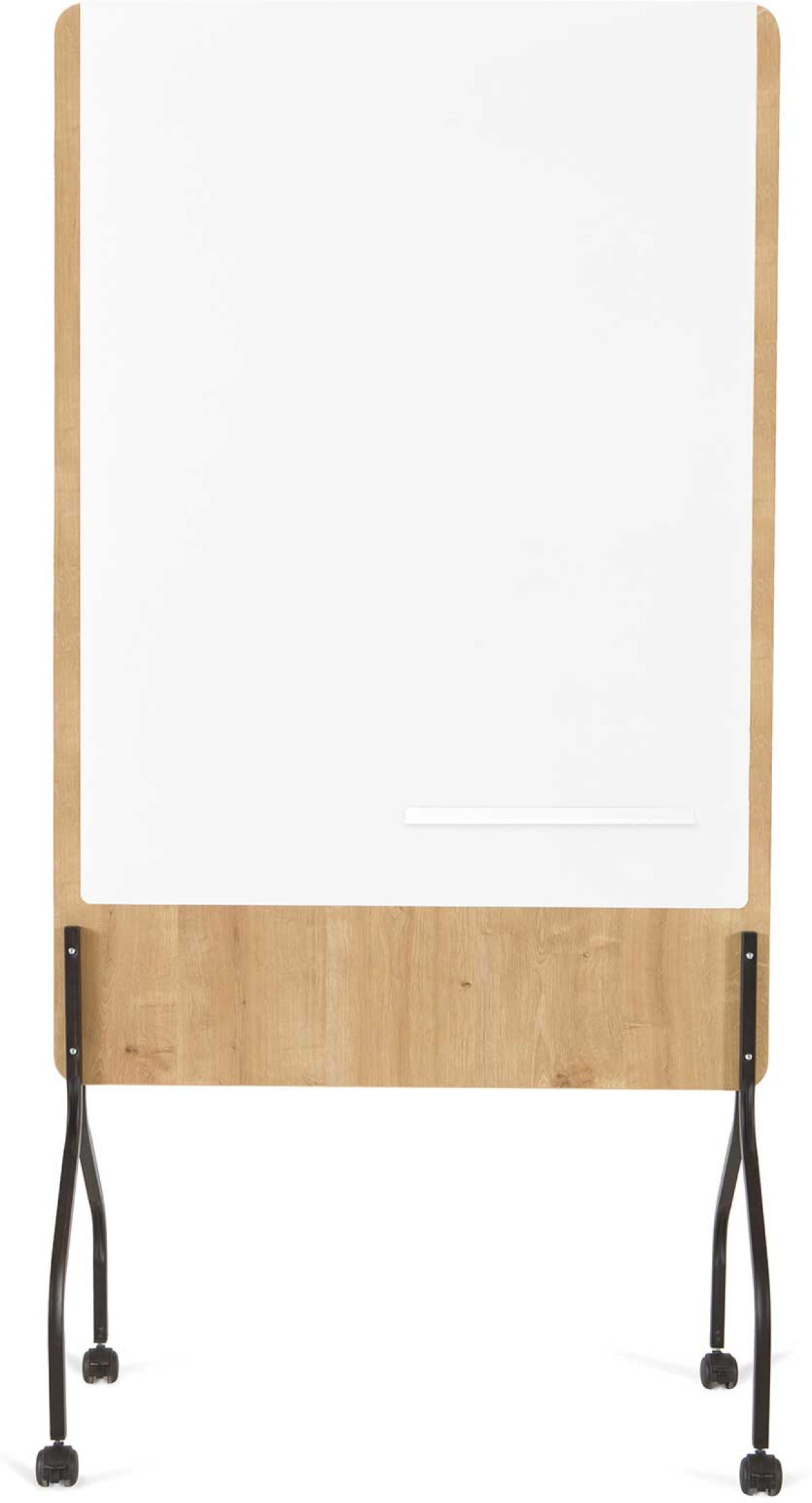 Rocada Бяла дъска Natural, магнитна, двустранна, на колела, 109 x 100 cmна ниска цена с бърза доставка - BestPC.BG