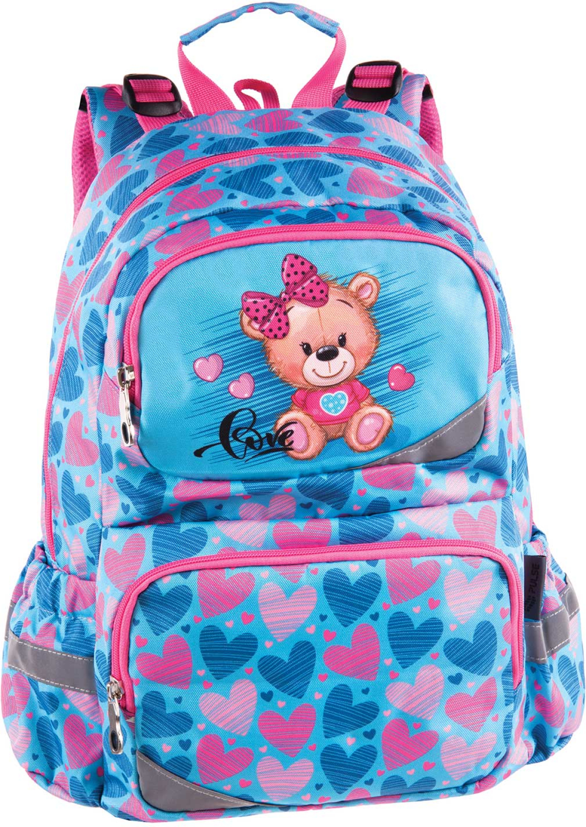 Pulse Раница Anatomic Teddy, синьо-розована ниска цена с бърза доставка - BestPC.BG