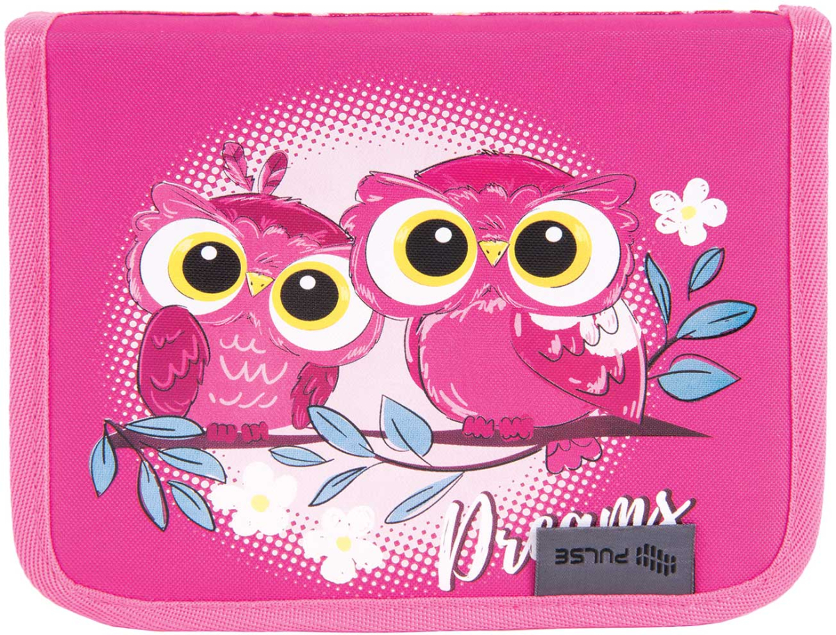 Несесер Pulse Несесер Pink Owl, розовна ниска цена с бърза доставка - BestPC.BG
