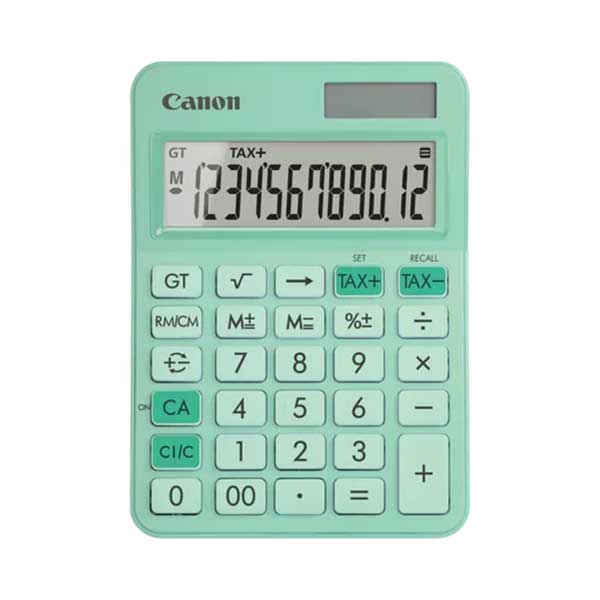 Canon Настолен калкулатор LS-125KB, 12-разряден, зеленна ниска цена с бърза доставка - BestPC.BG