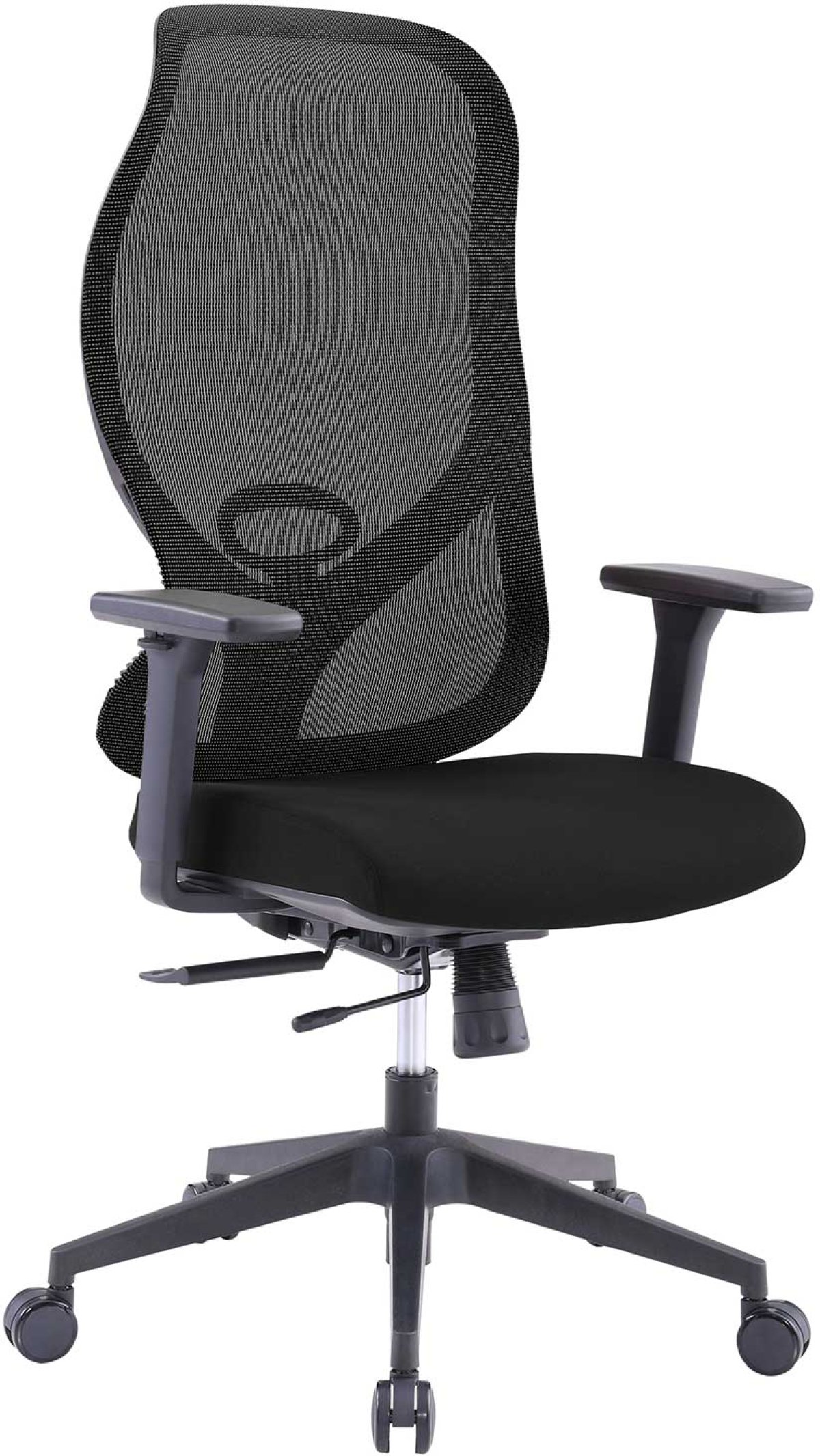 RFG Директорски стол STAR HB, Меш, 3D подлакътници, Synchronous механизъм, Черенна ниска цена с бърза доставка - BestPC.BG