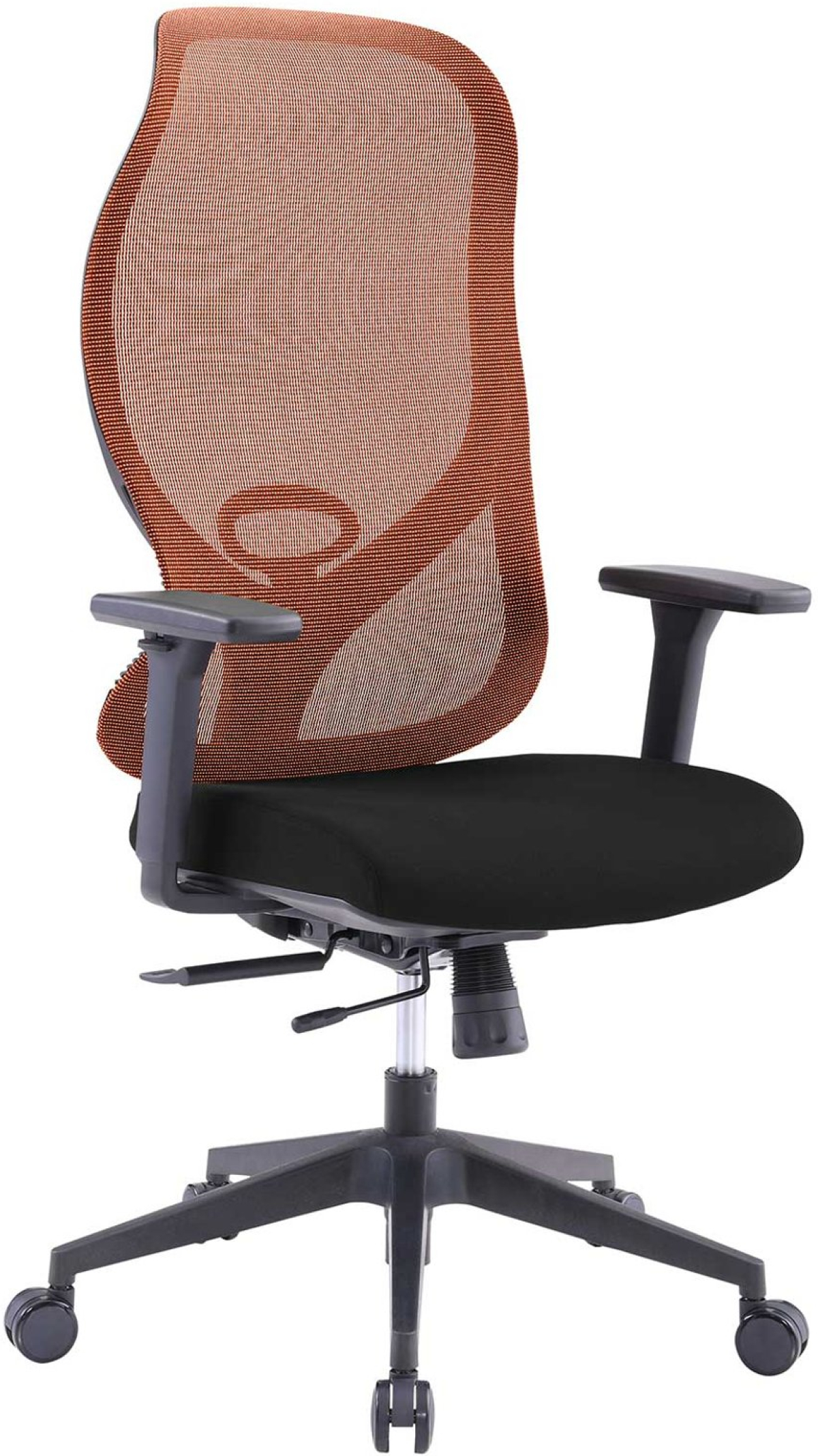 RFG Директорски стол STAR HB, Меш, Дамаска, 3D подлакътници, Synchronous, Оранжевна ниска цена с бърза доставка - BestPC.BG