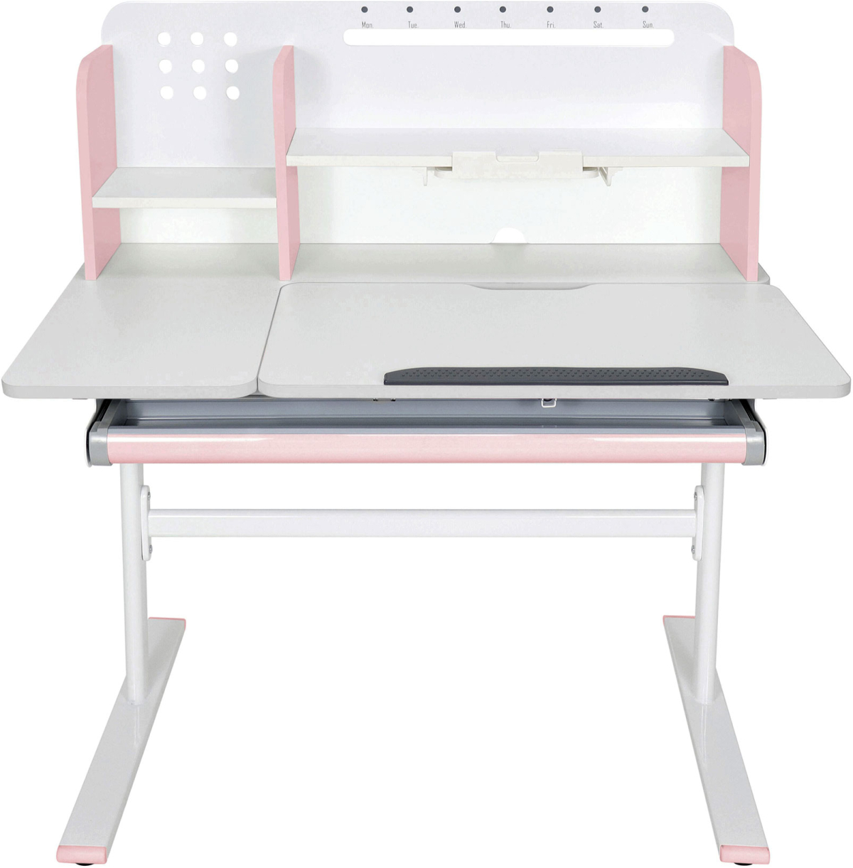 Бюро Бюро RFG с регулируема височина Ergo Light 1003A, MDF плот, метални крака, розовона ниска цена с бърза доставка - BestPC.BG