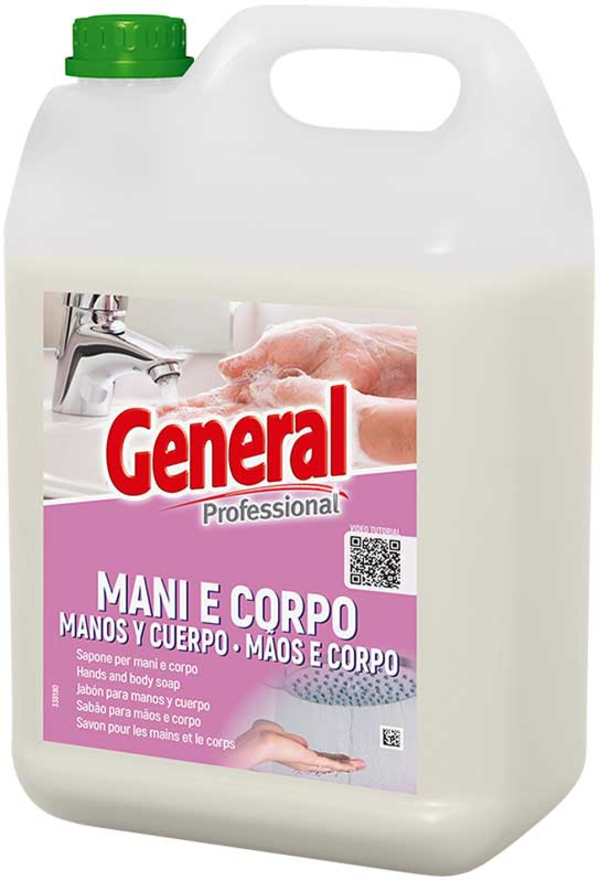 Почистващ продукт General Течен сапун за ръце и тяло Mani e corpo, 5 kgна ниска цена с бърза доставка - BestPC.BG