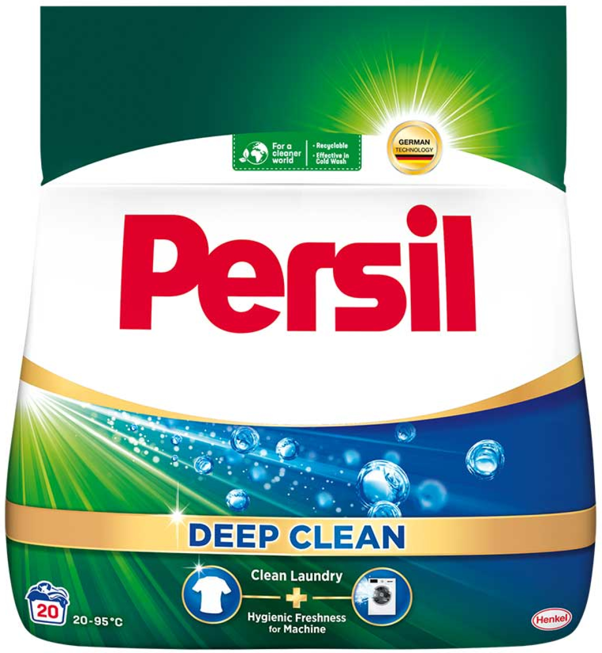 Почистващ продукт Persil Перилен препарат Universal, прах, за бяло пране, 1.1 kg, за 20 пранетана ниска цена с бърза доставка - BestPC.BG