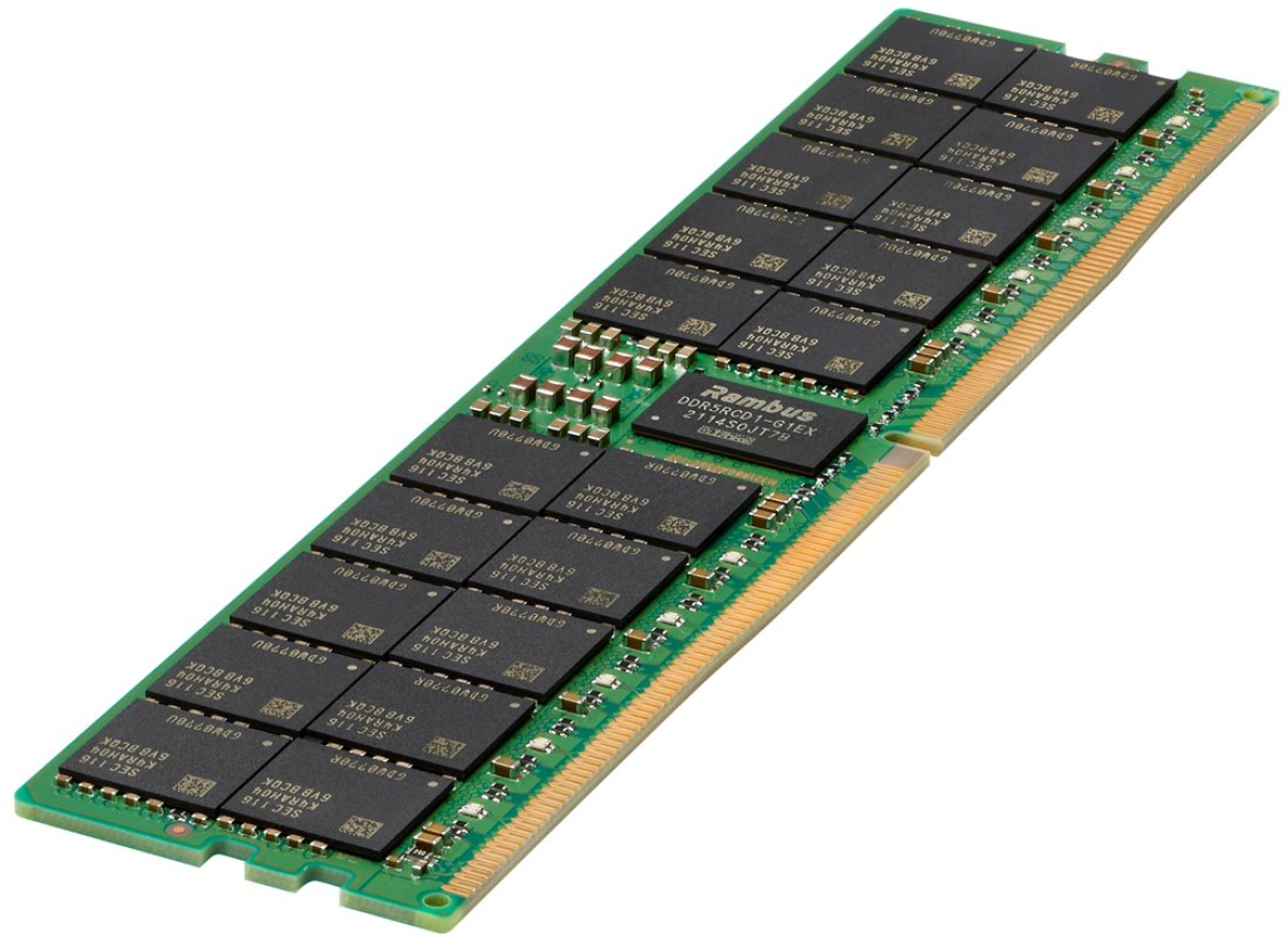 Памет HPE Memory 32GB 1x32GB Dual Rank x8 DDR5-5600 CAS-46-45-45 EC8 Registered Smart Kitна ниска цена с бърза доставка - BestPC.BG