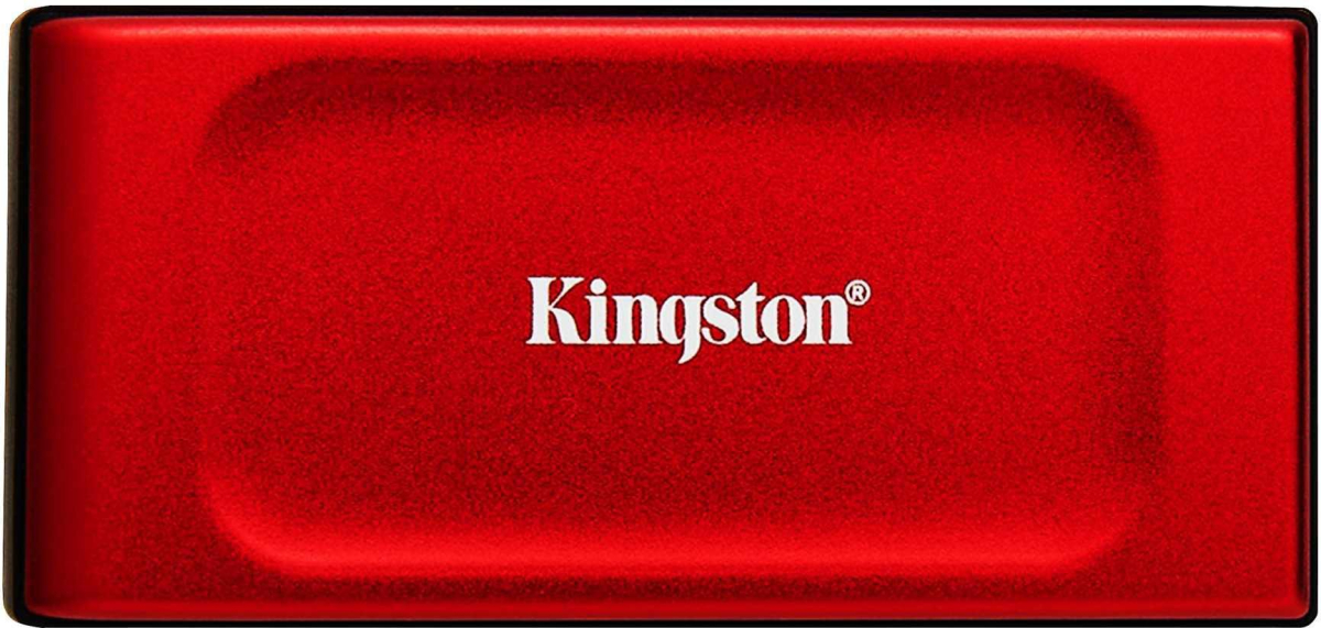 SSD външен Kingston XS1000R, 1 TB, USB 3.2 Gen 2, До 1050 MB/s, 3D NAND Flash, Android, Win, Linux, Червенна ниска цена с бърза доставка - BestPC.BG