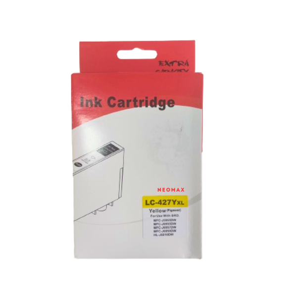 Касета с мастило ГЛАВА ЗА BROTHER MFC-J5955DW/J6955DW/J6957DW - LC427XLY - Yellowна ниска цена с бърза доставка - BestPC.BG