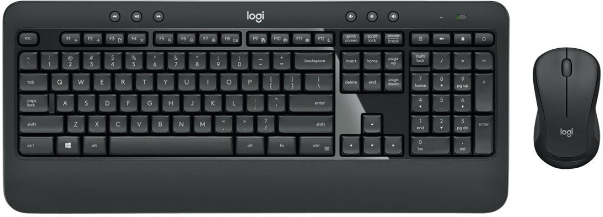 Клавиатура + комплект мишка LOGITECH MK540 US - Wireless - БЕЗ БДС КИРИЛИЗАЦИЯ - Черенна ниска цена с бърза доставка - BestPC.BG