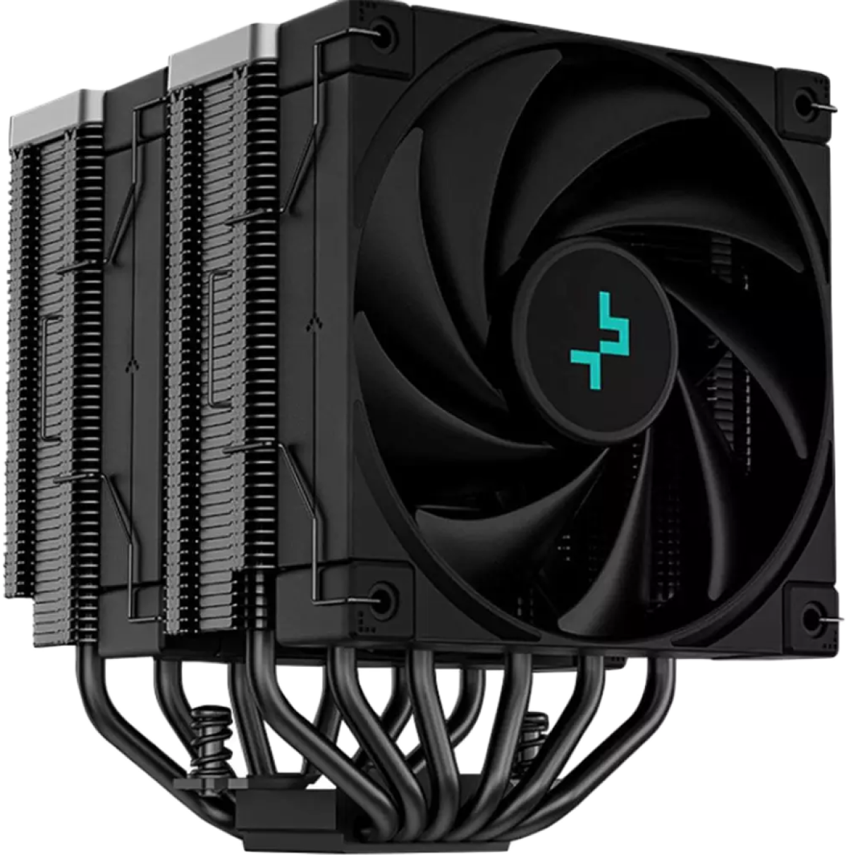 Охладител за процесор DeepCool AK620 Zero Dark, CPU Air Cooler, 1x120 mm FK120 PWM FDB вентилатор, ARGBна ниска цена с бърза доставка - BestPC.BG