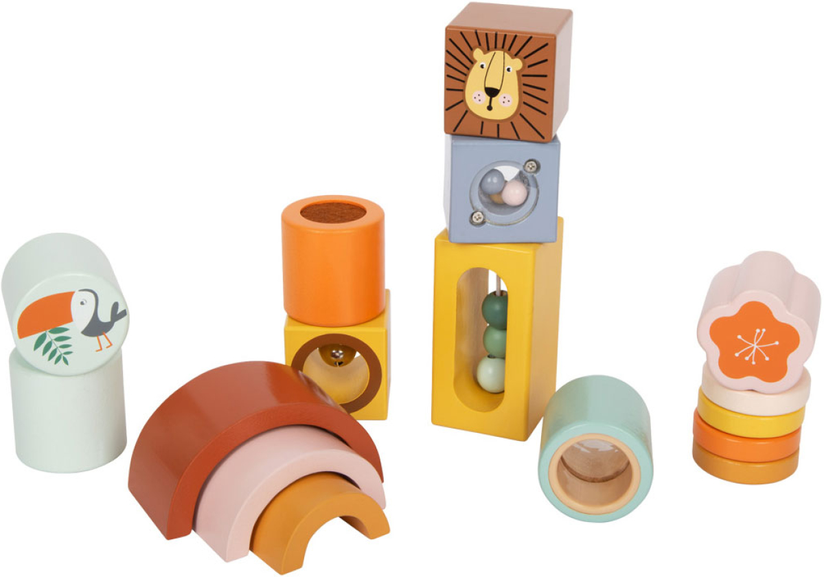 Small Foot Кубчета и форми Сафари, за моторно развитиена ниска цена с бърза доставка - BestPC.BG