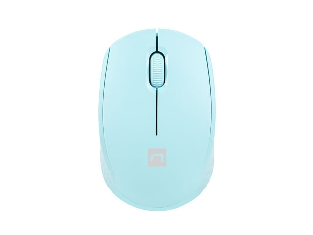 Мишка Natec Mouse Stork Wireless 1600DPI Optical, Синяна ниска цена с бърза доставка - BestPC.BG