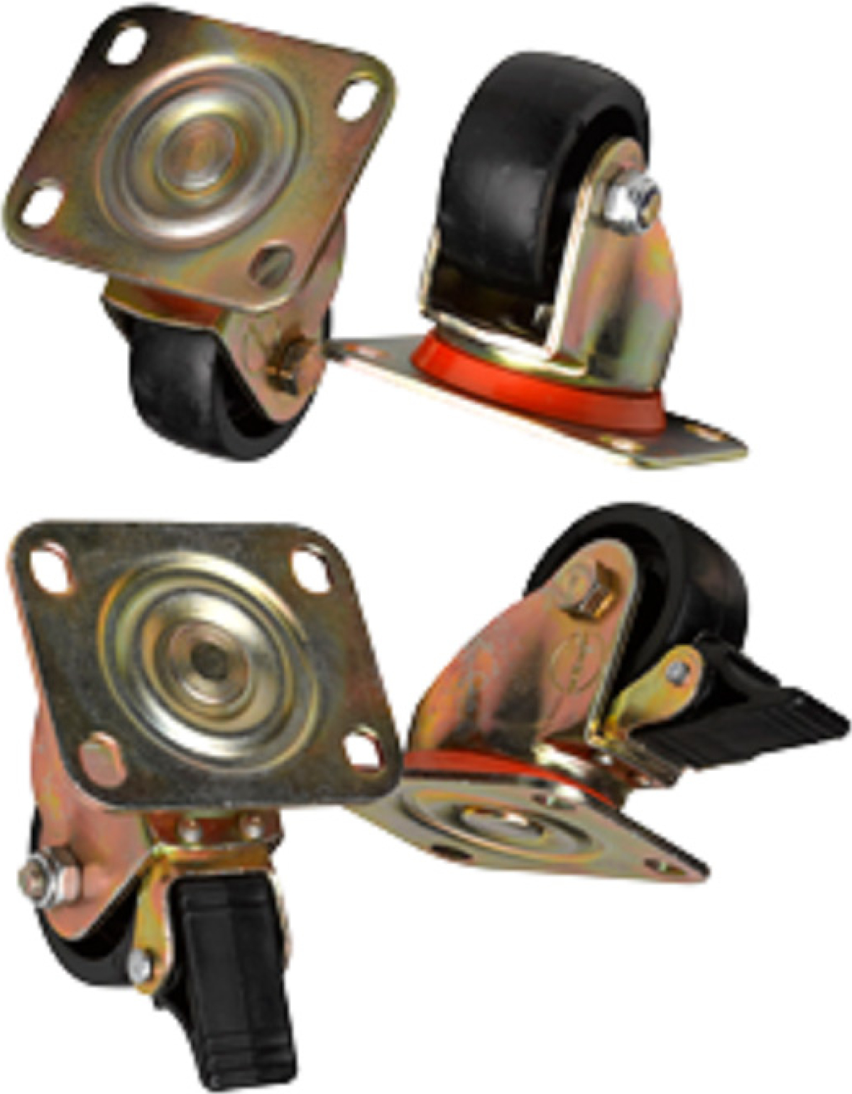 Аксесоар за шкаф Комплект 4 бр. стоманени крачета за стоящи комуникационни шкафове GTNна ниска цена с бърза доставка - BestPC.BG