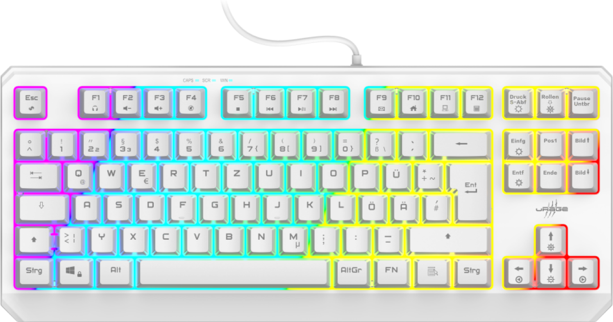 Геймърска клавиатура Hama uRage Exodus 220 TKL RGBна ниска цена с бърза доставка - BestPC.BG