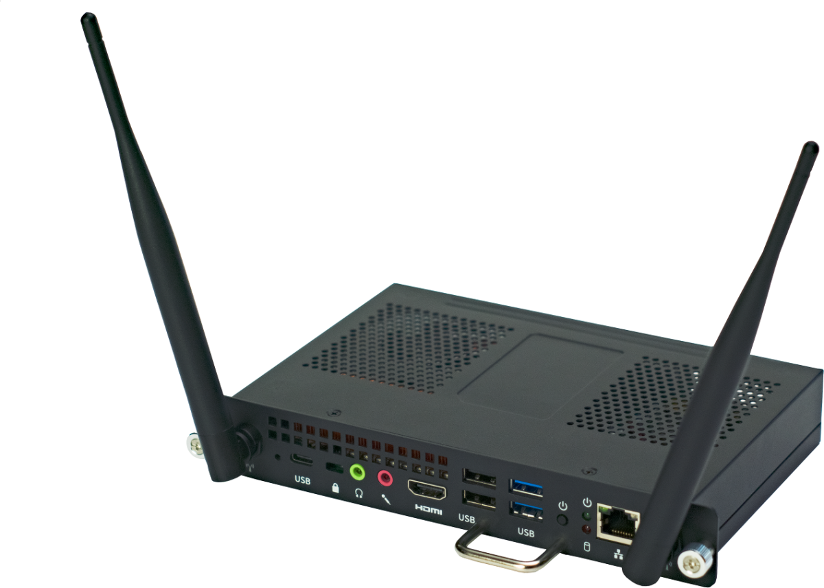 Мини компютър NUC OPS компютър за вграждане  към интерактивни дисплеи RICOH A6510, A7510, A8610на ниска цена с бърза доставка - BestPC.BG