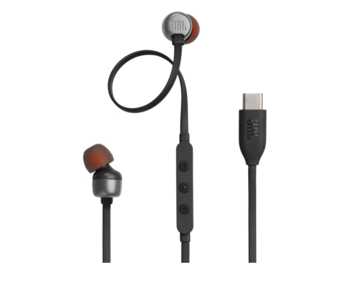 Слушалки JBL T310C BLK USB-C In-ear headphonesна ниска цена с бърза доставка - BestPC.BG