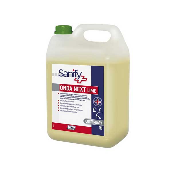 Почистващ продукт Sutter Препарат за почистване на под Onda Next Lime, 5 kgна ниска цена с бърза доставка - BestPC.BG