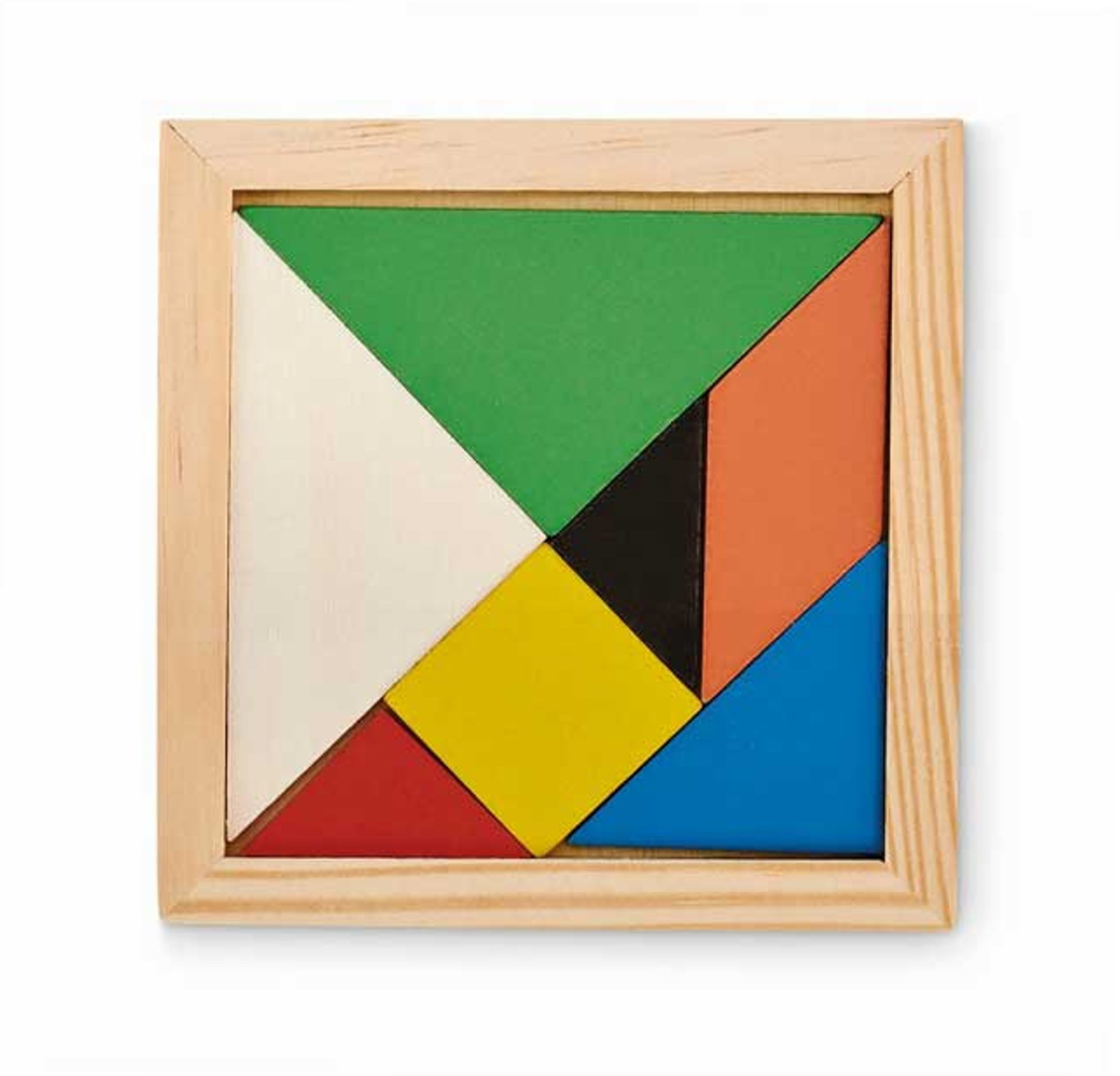 Пъзел Танграм, цветен, 7 частина ниска цена с бърза доставка - BestPC.BG