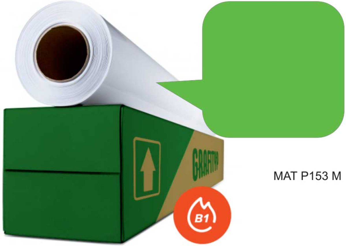 Самозалепващо се фолио за режещ плотер Р153М, на ролка, зелен мат, 0.61 х 25 mна ниска цена с бърза доставка - BestPC.BG