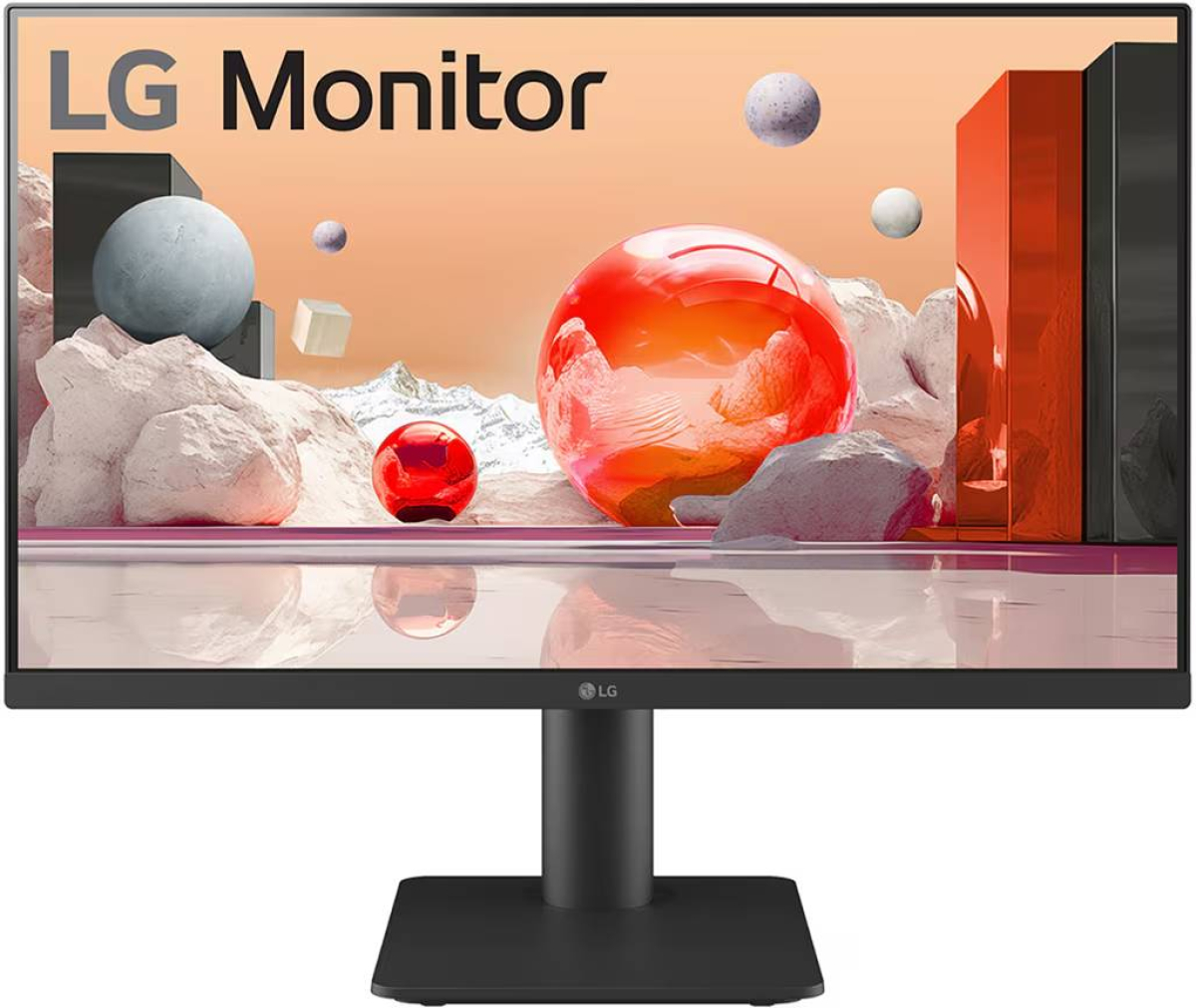 Монитор LG 27MS550-B, 27" Full HD, Maтов, IPS, 100 Hz, 250 cd/m2, 2x HDMI, 5 ms GtG, Черенна ниска цена с бърза доставка - BestPC.BG