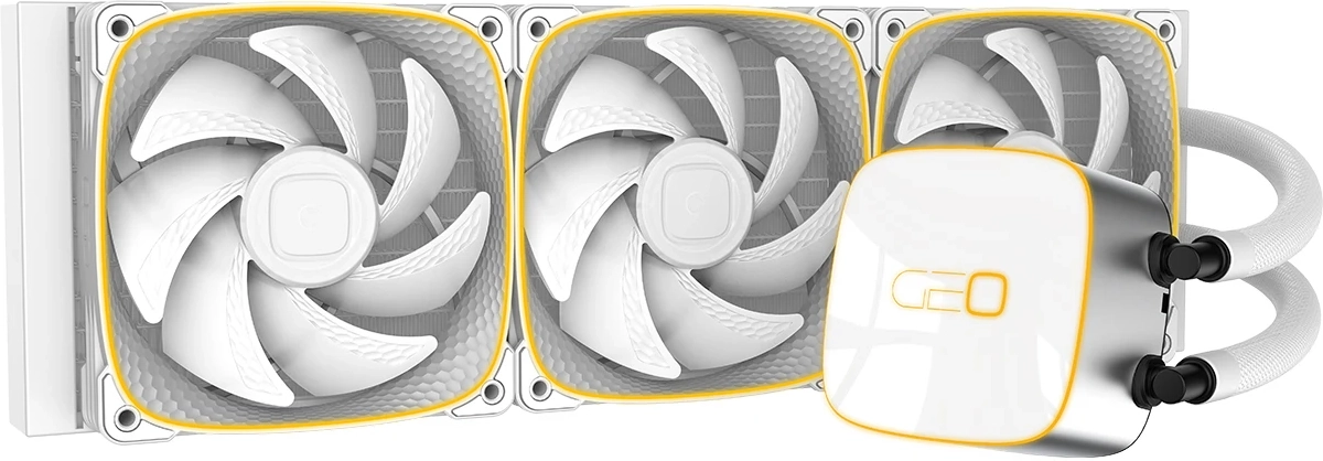 Водно охлаждане Geometric Future Water Cooling - Eskimo Junior 36 White - LGA1700-AM5на ниска цена с бърза доставка - BestPC.BG