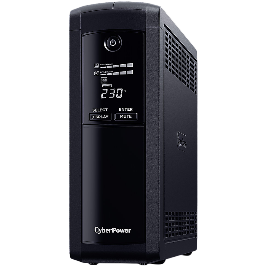 Непрекъсваемо захранване (UPS) CyberPower UPS AVR, 1600VA/960W, Line-Interactive, LCD дисплей, 4x Schukoна ниска цена с бърза доставка - BestPC.BG