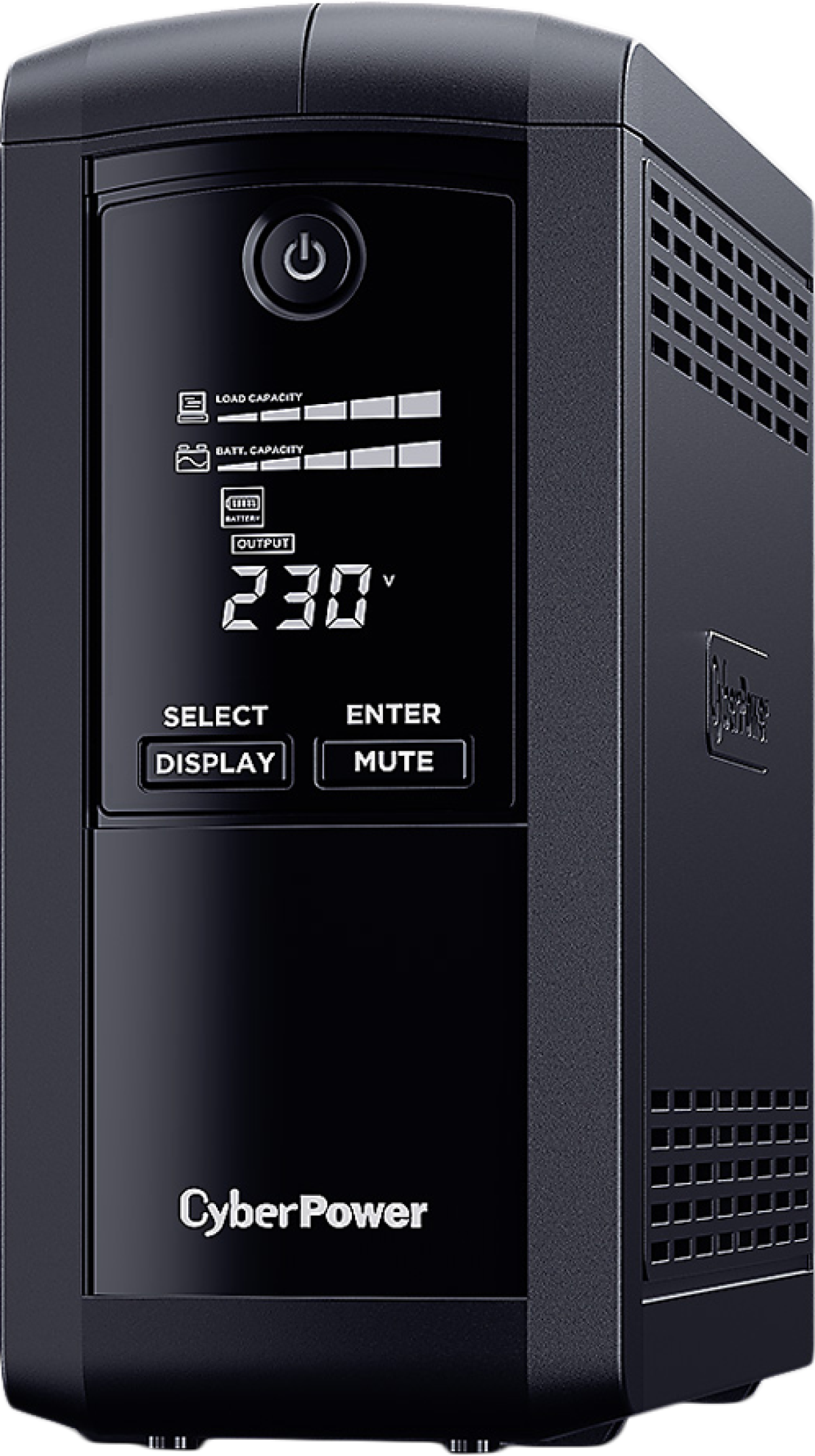 CyberPower UPS с AVR ,Line-Interactive, LCD дисплей,700VA/390W, 4x Schukoна ниска цена с бърза доставка - BestPC.BG