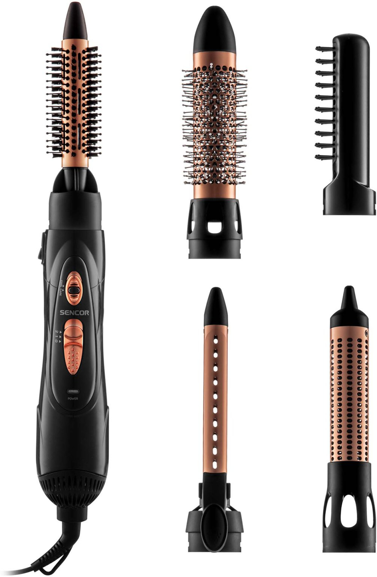 Уред за оформяне на коса Sencor SHS 8401BK, 1000 Wна ниска цена с бърза доставка - BestPC.BG