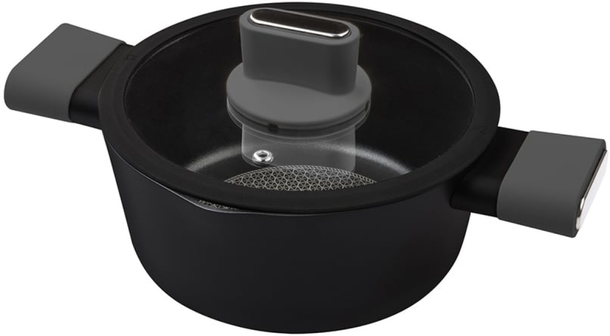 Lamart Тенджера LT1224, 20 x 9 cm, чернана ниска цена с бърза доставка - BestPC.BG