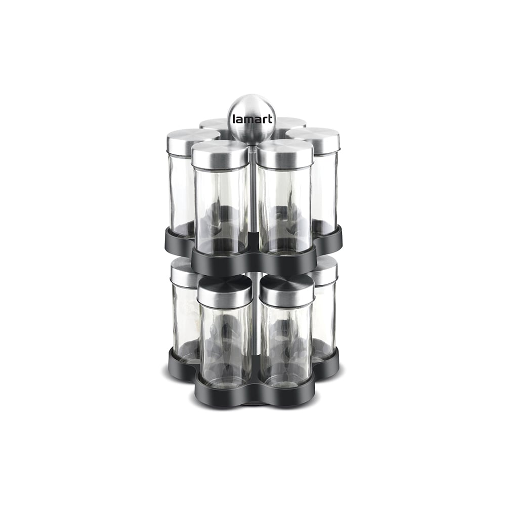 Lamart Комплект буркани за подправки LT7044, 12 броя, с поставкана ниска цена с бърза доставка - BestPC.BG