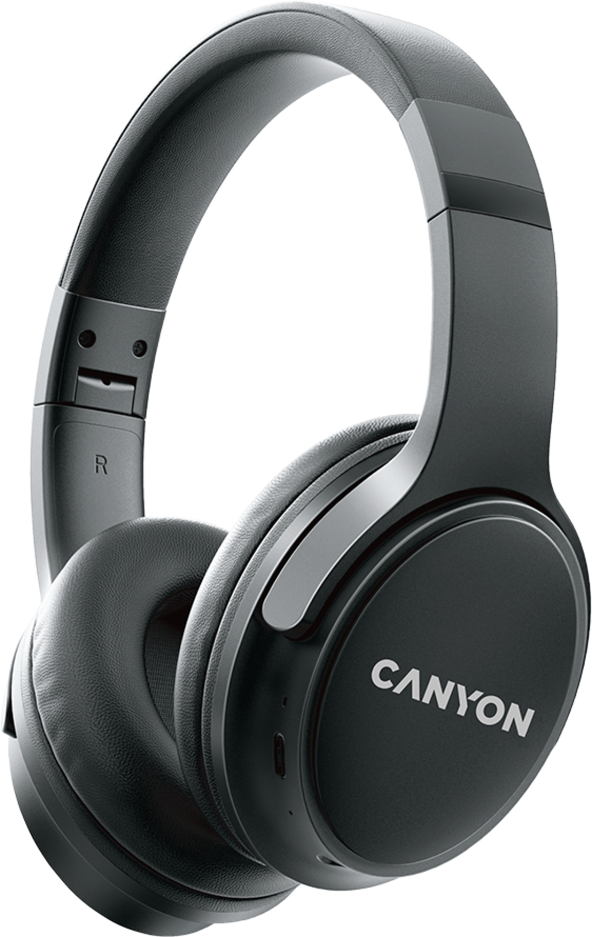 Слушалки CANYON CNS-CBTHS4B headset OnRiff 4, чернина ниска цена с бърза доставка - BestPC.BG