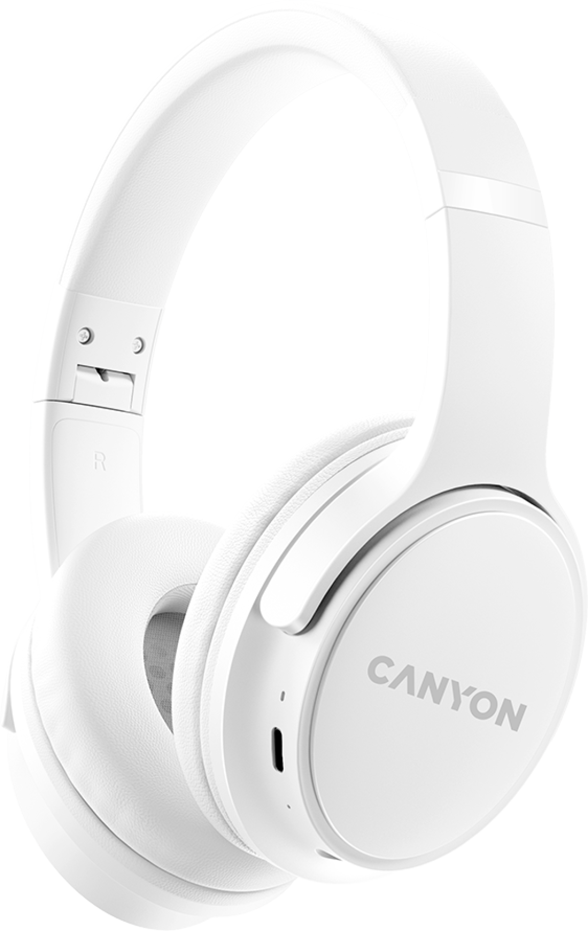 Слушалки CANYON CNS-CBTHS4W headset OnRiff 4 белина ниска цена с бърза доставка - BestPC.BG