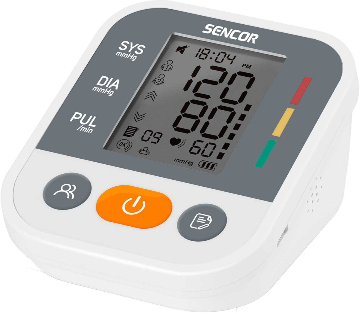 Продукт Sencor Апарат за измерване на кръвно налягане SBP 1100WHна ниска цена с бърза доставка - BestPC.BG