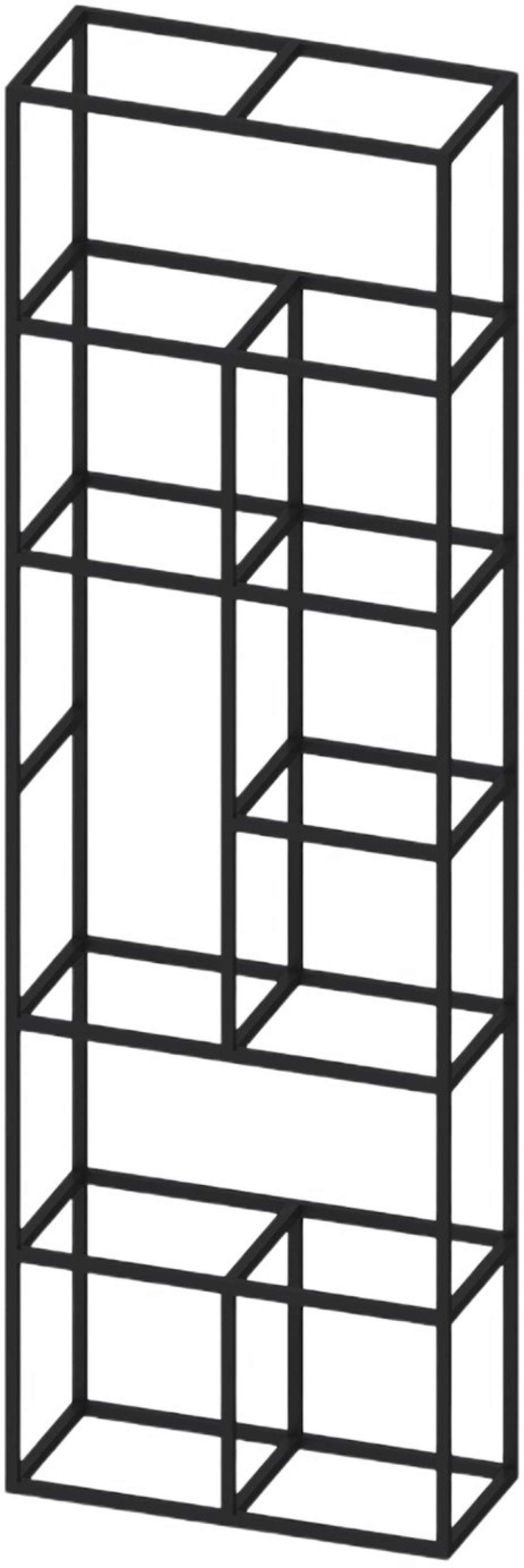 Стелаж RFG Boxi M, метален, 720 х 370 х 2120 mm, черенна ниска цена с бърза доставка - BestPC.BG