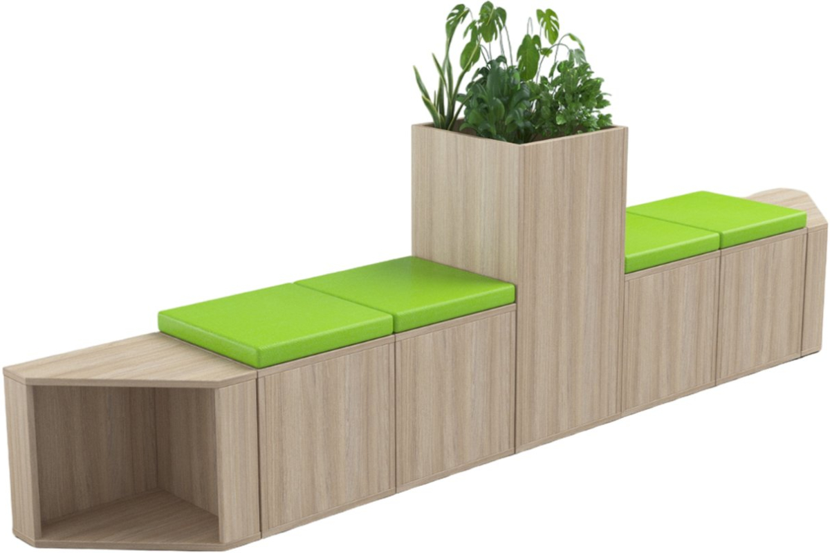 Композиция RFG PDM-K5, 2800 х 400 х 799 mm, ПДЧ 18 mmна ниска цена с бърза доставка - BestPC.BG