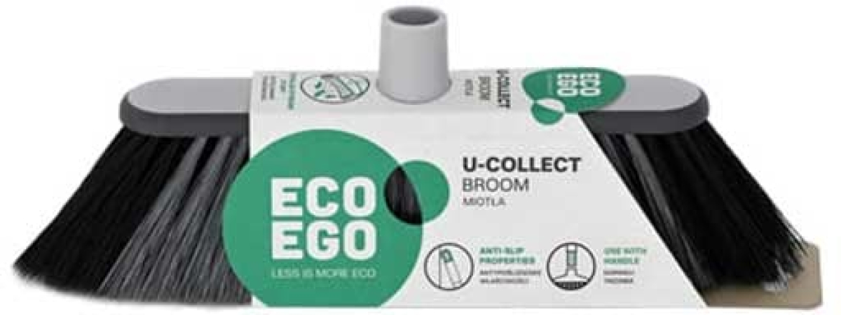 Почистващ продукт York Четка за почистване на под Eco Ego U-Collect, с конусовидна резбана ниска цена с бърза доставка - BestPC.BG
