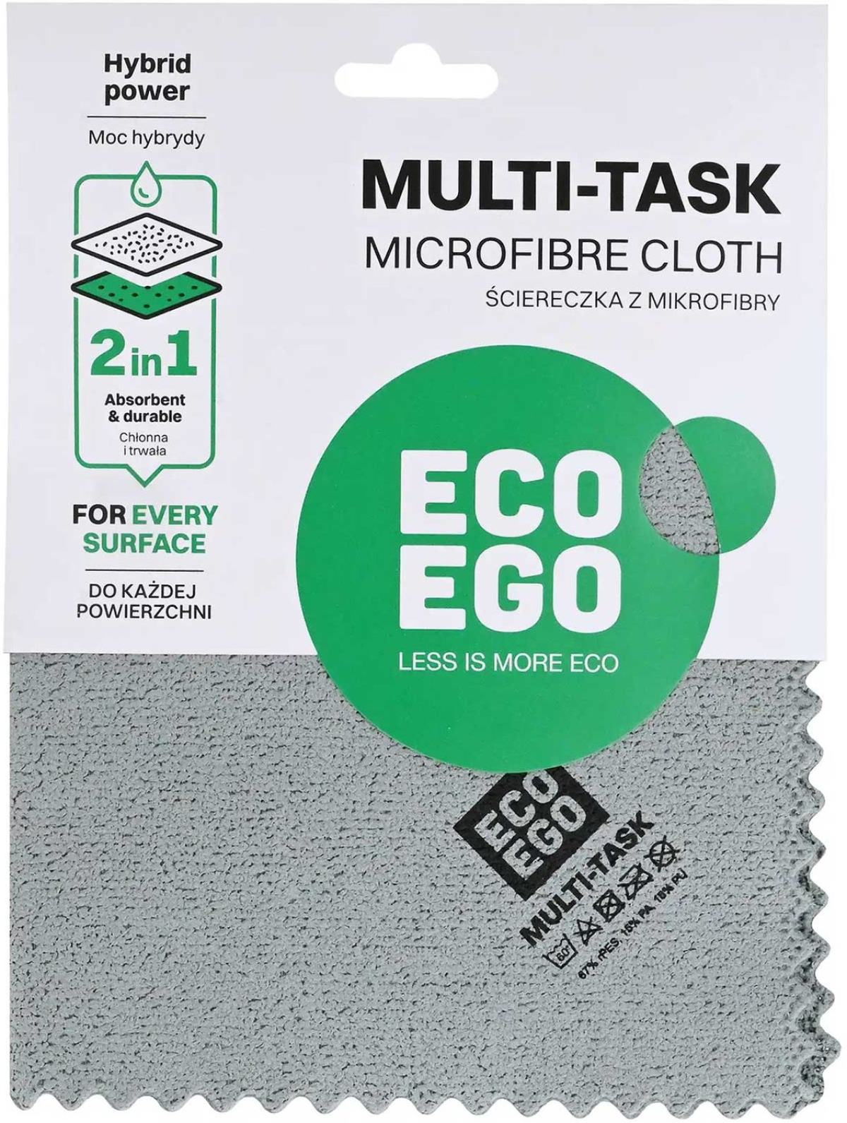Почистващ продукт York Кърпа Eco Ego Multi-Task, микрофибърна, 35 х 35 cmна ниска цена с бърза доставка - BestPC.BG
