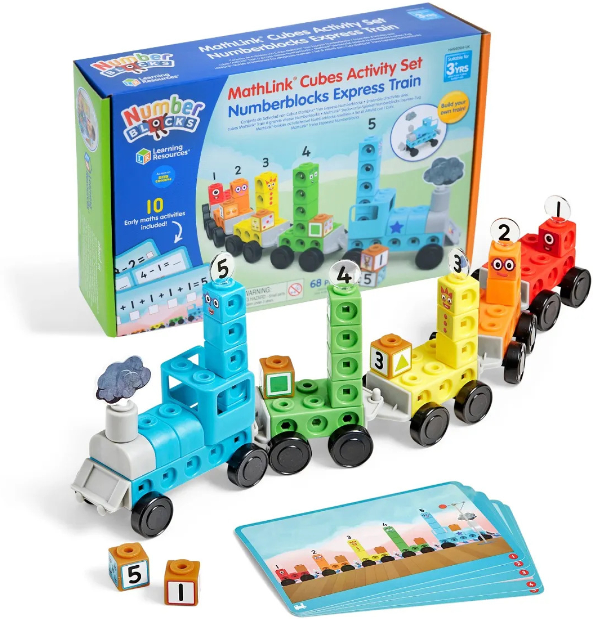 Learning Resources Комплект за броене Numberblocks - Влакчена ниска цена с бърза доставка - BestPC.BG