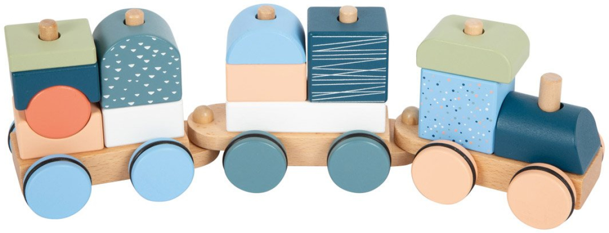 Small Foot Влакче с вагончета Арктика, дървенона ниска цена с бърза доставка - BestPC.BG