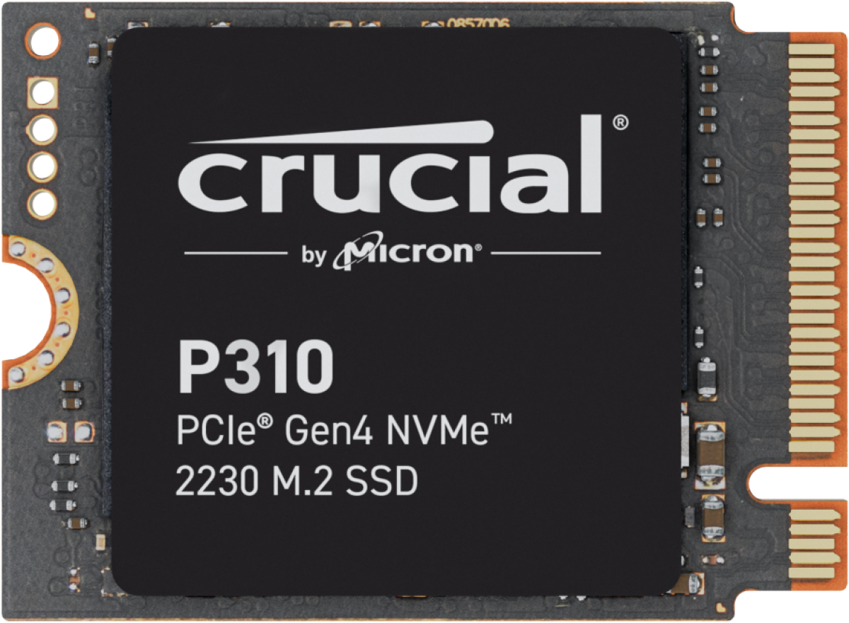 SSD Crucial P310, 1TB, M.2, 2230, PCIe Gen 4 x4, До 7100 MB/s, TBW-220 TBна ниска цена с бърза доставка - BestPC.BG