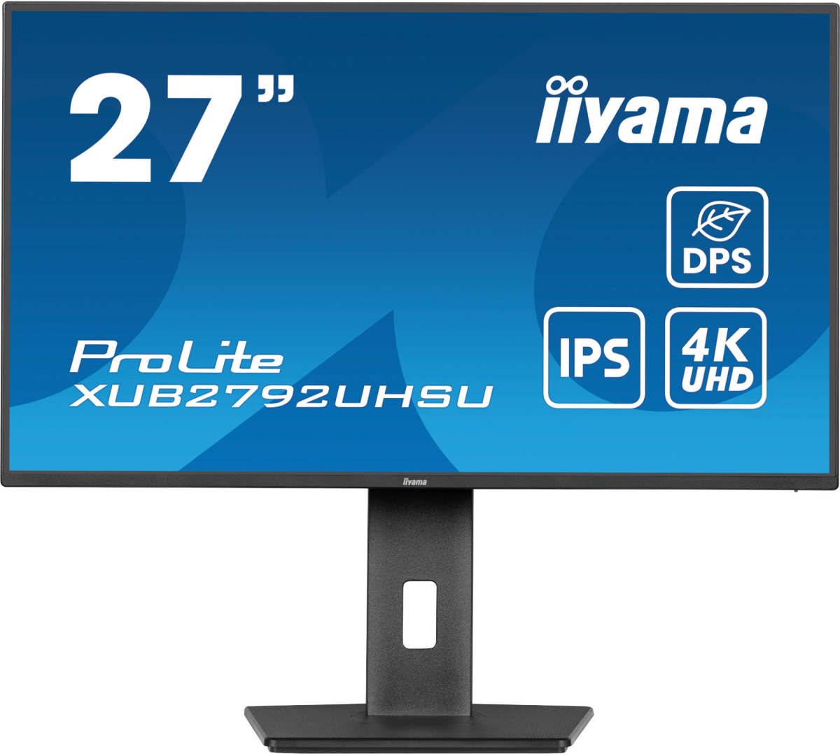 Монитор IIYAMA XUB2792UHSU-B6, 27\'\', IPS panel, AG, UHD 3840x2160, 16:9, 350cd/m2, 1300:1, 80M:1, 4ms, HDMI, DisplayPort, 4x USBна ниска цена с бърза доставка - BestPC.BG