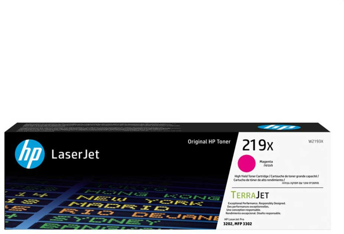 HP Тонер W2193X, 219X, LJ PRO 3302, 2500 страници-5%, Magentaна ниска цена с бърза доставка - BestPC.BG