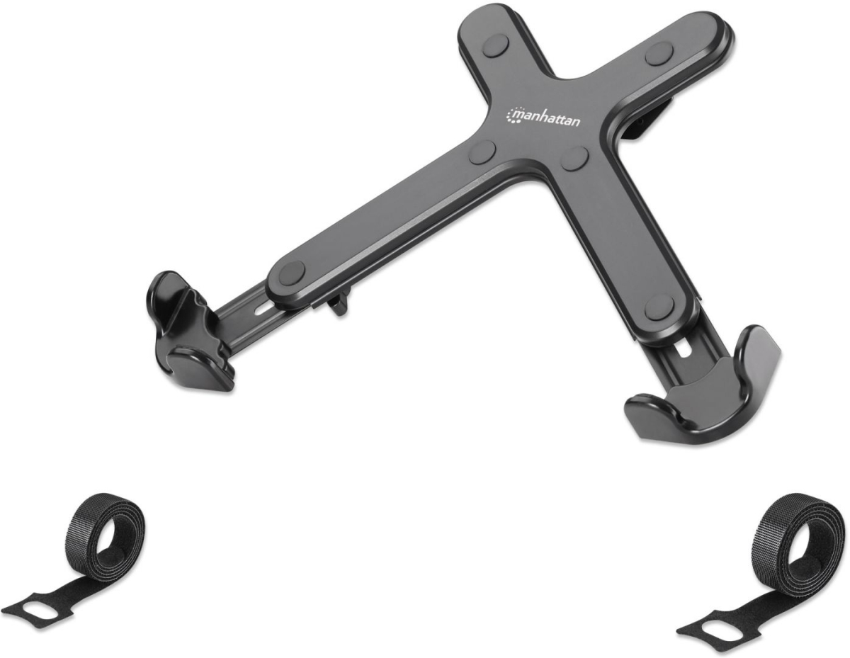 Поставка за лаптоп MANHATTAN 462211 :: Регулируема стойка за лаптоп VESA, 11-17", до 4кг.на ниска цена с бърза доставка - BestPC.BG