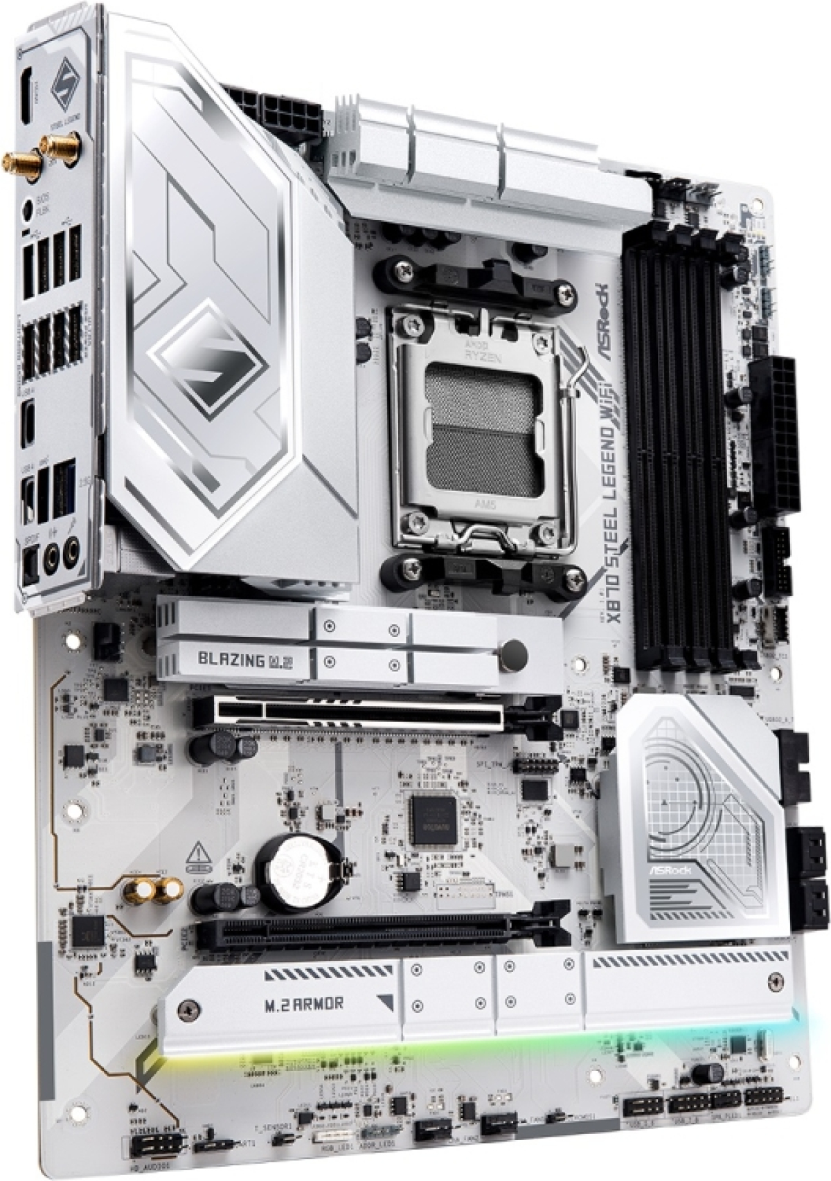 Дънна платка Asrock X870 Steel Legend Wi-Fiна ниска цена с бърза доставка - BestPC.BG