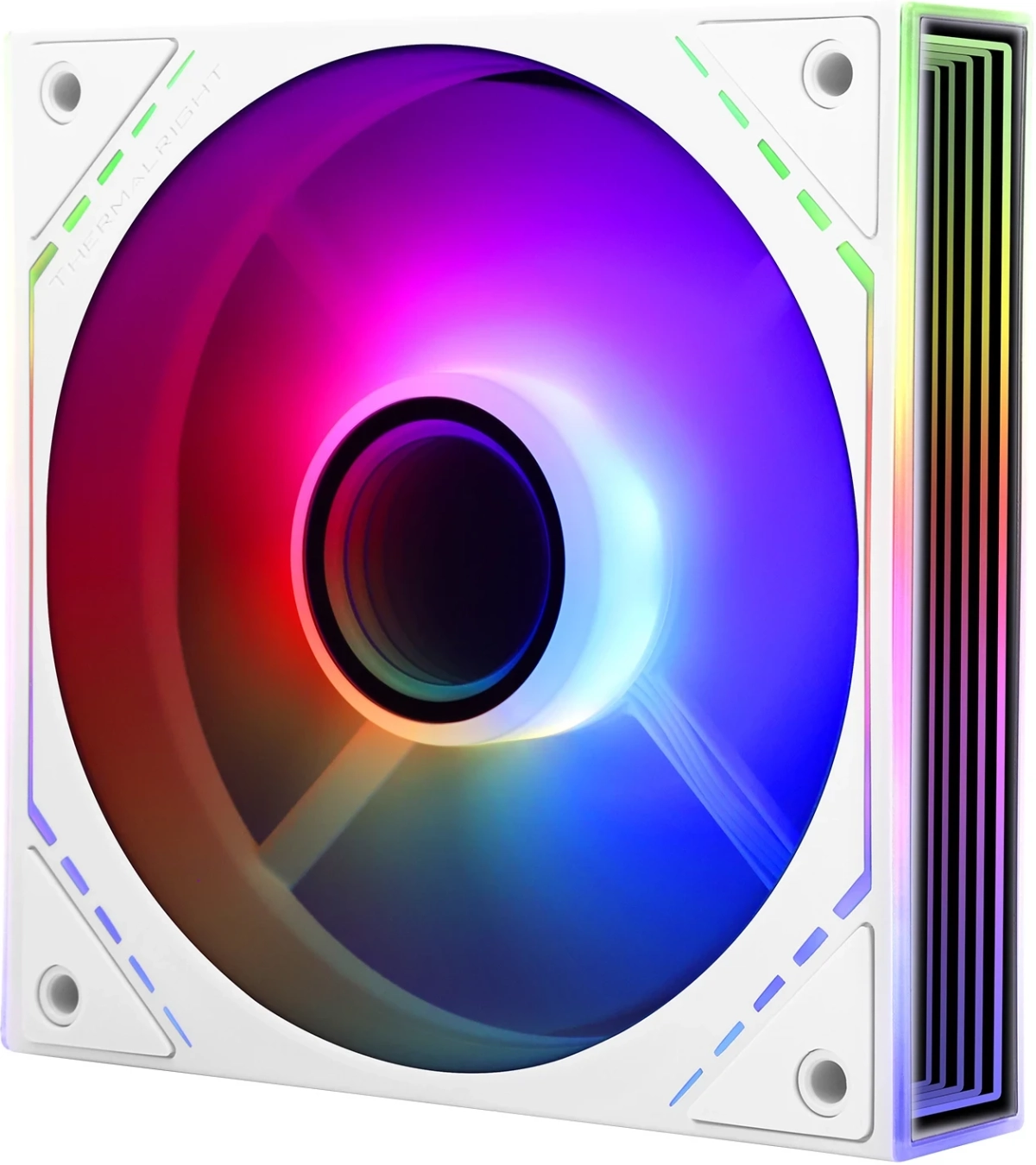 Thermalright вентилатор Fan 120mm - TL-M12W-S - Infinity Mirror aRGB Lighting, Whiteна ниска цена с бърза доставка - BestPC.BG